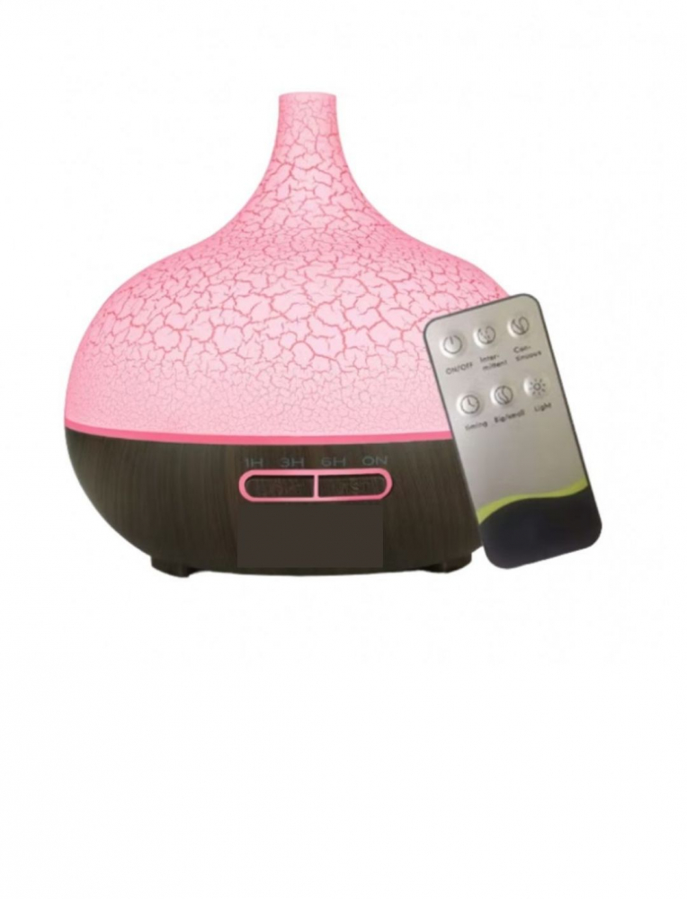 Difuzor Aromaterapie Ultrasonic 500ml, Umidificator 7 culori +Telecomanda [1]