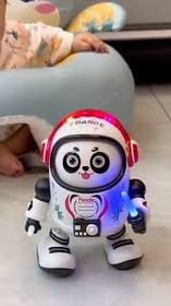 Jucărie interactivă ROBOT PANDA DANSATOR, cu sunete și lumini [3]