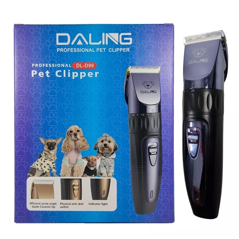 Masina Profesionala ALG™ Pentru Tuns Caini si Animale de Companie,Fata Fir, cu Acumulator si Accesorii Incluse, Autonomie 120 minute [9]