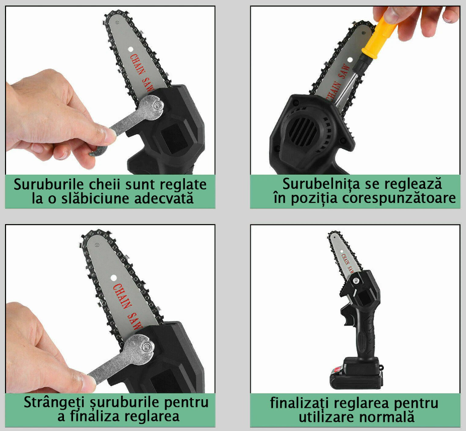 Mini Fierastrau ALG  cu 2 Acumulatori,2 Lame,Trusa Plastic Depozitare [3]