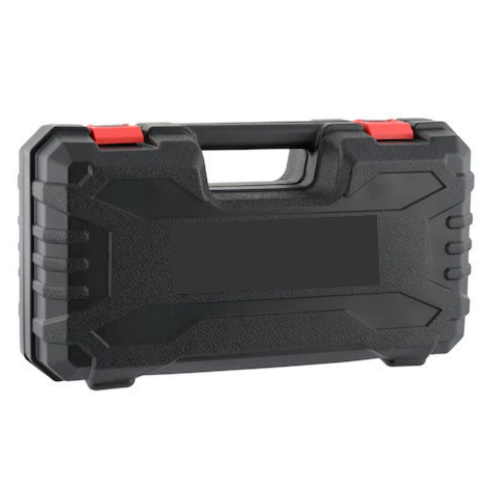 Mini Fierastrau cu Lant Electric Lama 10CM, Portabil/ Drujba, 1500mAh, Acumulator,Incarcator,Trusa Transport,Chei fixare, Galben/Negru [3]