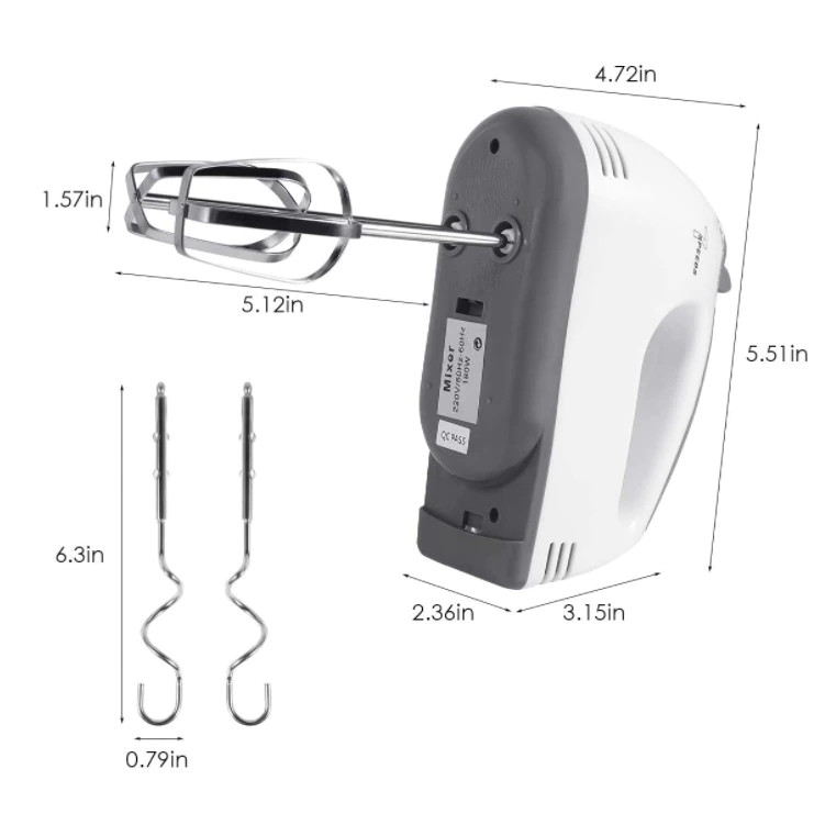 MIXER DE MANA JRH 7 VITEZE + TURBO [3]