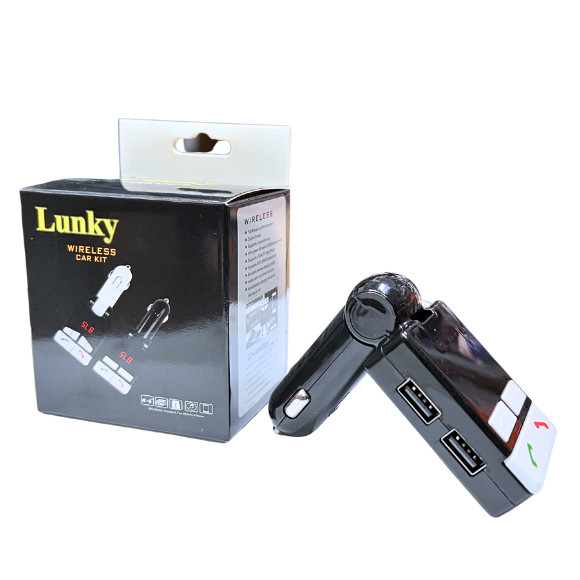 MODULATOR FM LUNKY BLUETHOOT MICROSD 2 x USB [2]