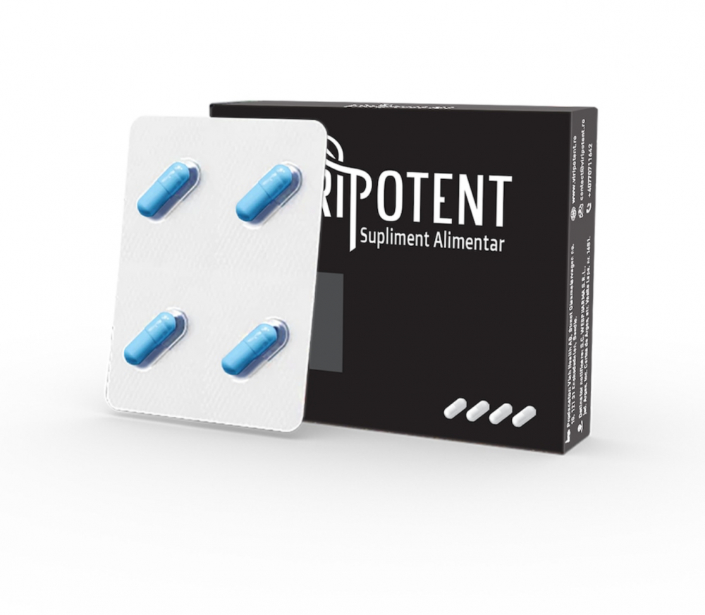 Pastile pentru potenta VIRIPOTENT (4 capsule) [2]