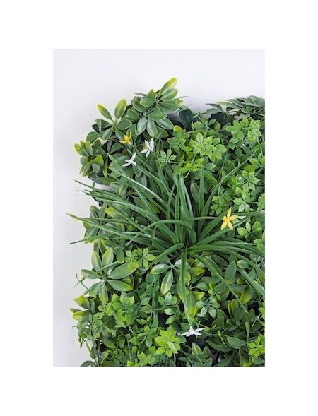 Perete Verde Artificial, Panou Plante Artificiale Verzi, Des, 50 cm x 50 cm [3]