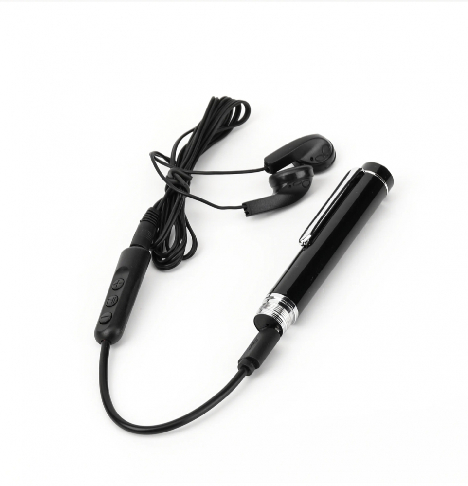 Reportofon Spion ALG™, Integrat in Pix,Dispozitiv Spionaj Ascuns cu Activare Vocala, Pana la 400 Ore Stocare, Real cu pasta de Scris,pentru inregistrari audio sau copiat,Negru [6]