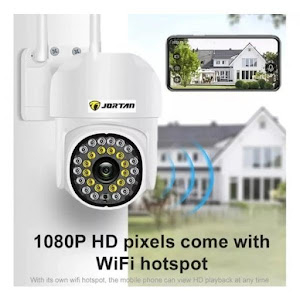Set 2 Smart Camera Wifi de Exterior si 2 Carduri 32gb, Senzor de Miscare, Night Vision, Vizualizare Live pe Telefon [5]