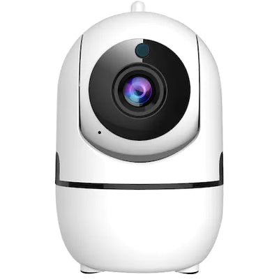 Set Baby Monitor Wireless , Monitorizare Video Audio Bebelusi , Vedere Nocturna, Sunet Bidirectional, Functie Push To Talk, Rotire Automata, Full HD 2MP 1920*1080, Senzor Miscare, Alb [4]