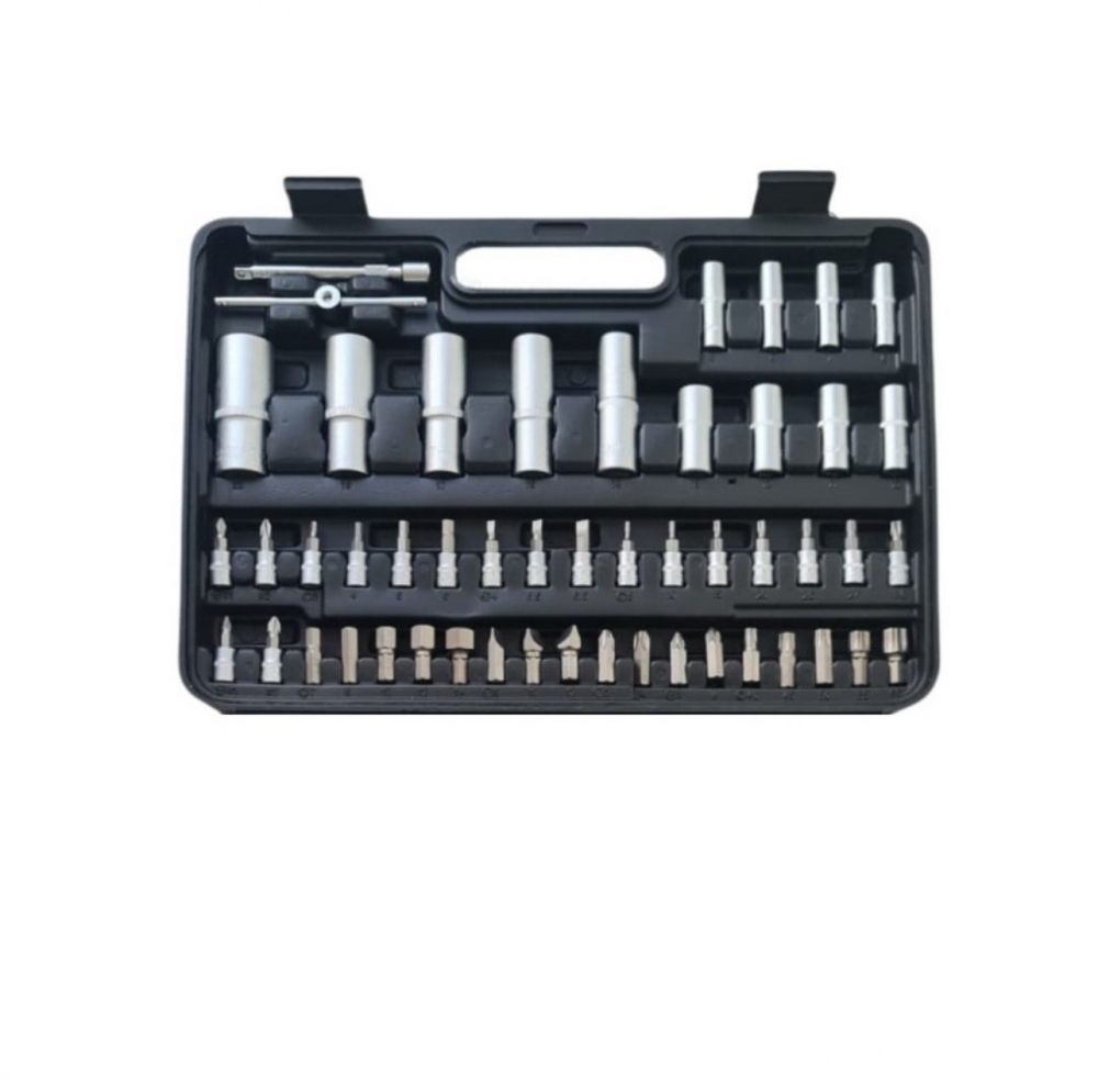 Set Profesional Multifunctional, ALG™ Trusa Chei Tubulare 108 Piese, cu Clichet, Fabricate din Crom Vanadium, Cutie Depozitare si Transport [4]