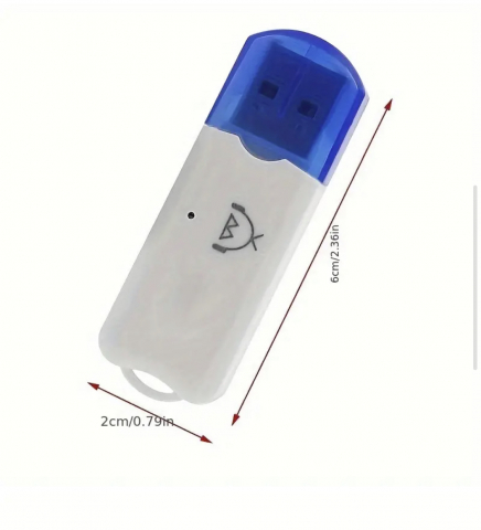 Adaptor Receptor Audio USB cu Bluetooth, nu necesita alimentare suplimentara, conectabil la orice dispozitiv audio care are USB [1]