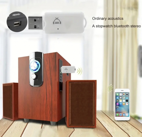 Adaptor Receptor Audio USB cu Bluetooth, nu necesita alimentare suplimentara, conectabil la orice dispozitiv audio care are USB [9]