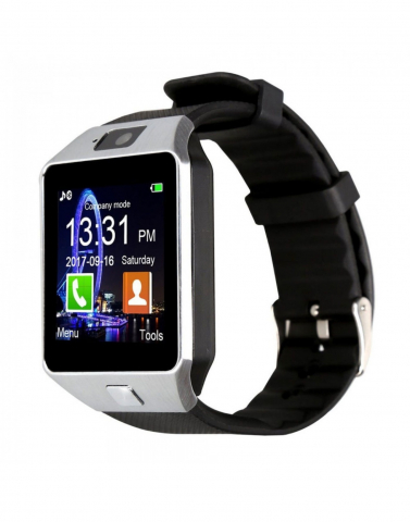 Ceas Metalic Smartwatch ALG™ cu Telefon-micro Sim ISP10 PLUS 2018, Card Micro-SD, Bluetooth, Touchscreen, WhatsApp, Notificari, Camera 1,3 MPX, Monitorizare Somn,Sedentarism, Anti-pierdere, Browser, F [2]