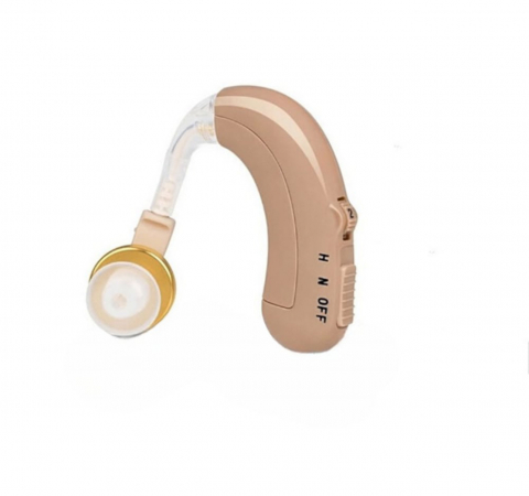 Aparat Auditiv ALG™,Premium , cu Bateriir, Autonomie mare, 130 dB, Amplificator de Sunet, 3 Accesorii, pentru Adulti,Bej [9]