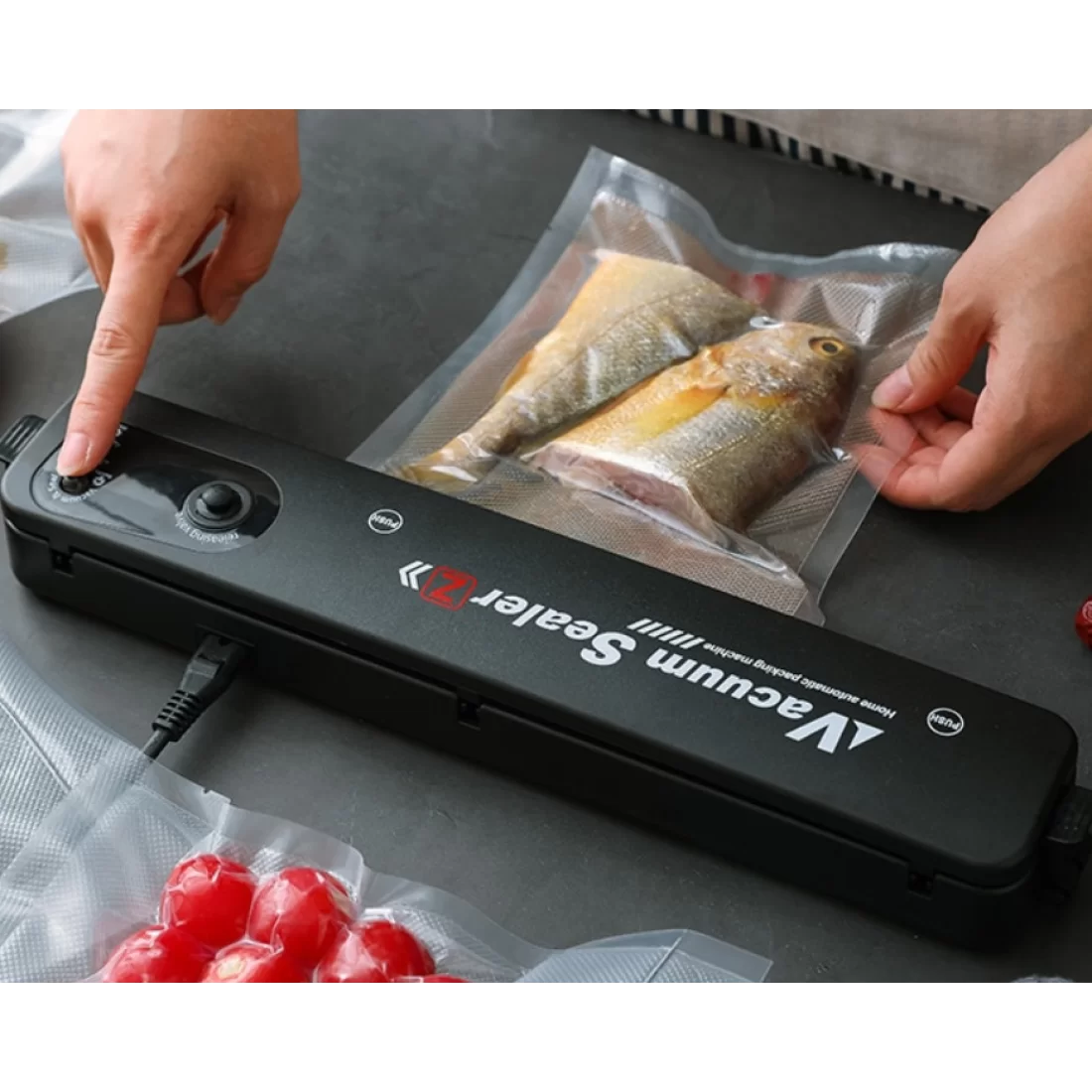 Aparat de sigilat si vidat Vacuum Sealer S + Rola pentru vidat alimente [1]