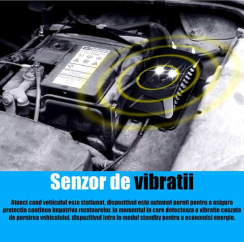 Aparat Profesional Repelent cu Ultrasunete ALG™ 2 in 1 pentru auto si casa cu lumini intermitente, anti rozatoare, anti sobolani, anti insecte, frecventa 18kHz-36kHz, acoperire extinsa 360°, Negru Mat [4]