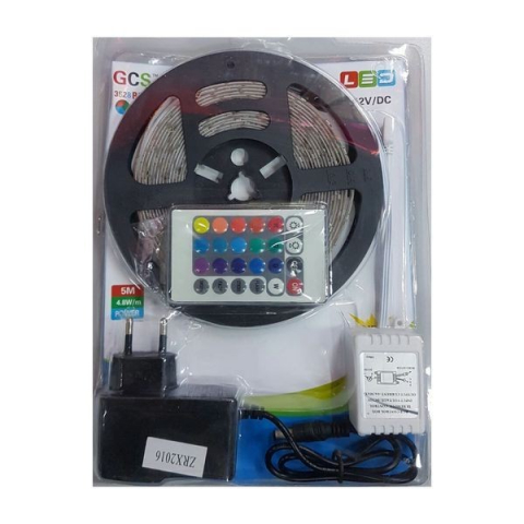 BANDA LED RGB 5 M + TELECOMANDA [3]