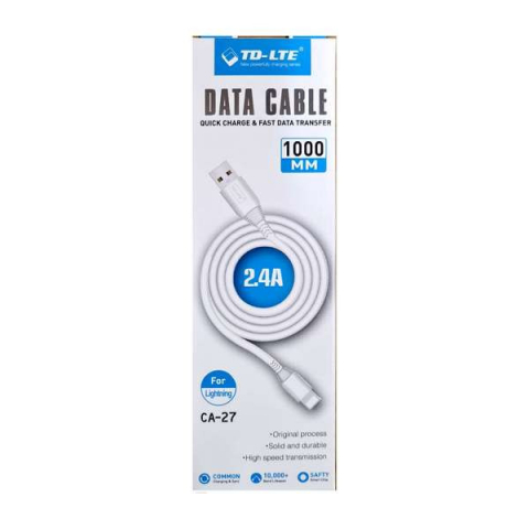 Cablu de date iPhone - TD LTE CA 27 2,4A 1000mm
