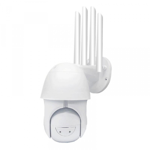 Camera de Supraveghere ALG™, Rotativa 5 MP, + CARD 32GB CADOU, 4 Antene, Rotire 360° IP WiFi, 100 LED-uri, Raza 100 de Metri,Alarma luminoasa si acustica, Senzor de miscare, Vedere nocturna, Rezistent [2]