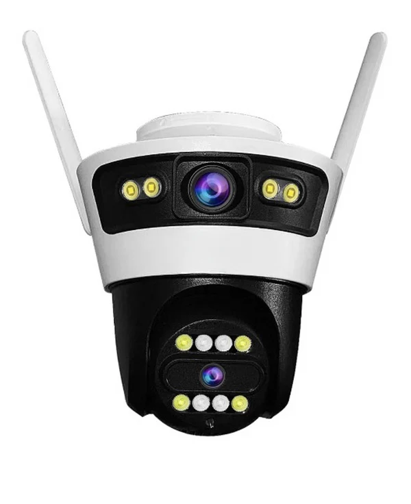 Camera Smart ALG™, 8 Megapixeli, Conexiune Wifi, 2 Lentile, Vizualizare Live In Aplicatie, Interior/Exterior, IP66 Protectie [1]