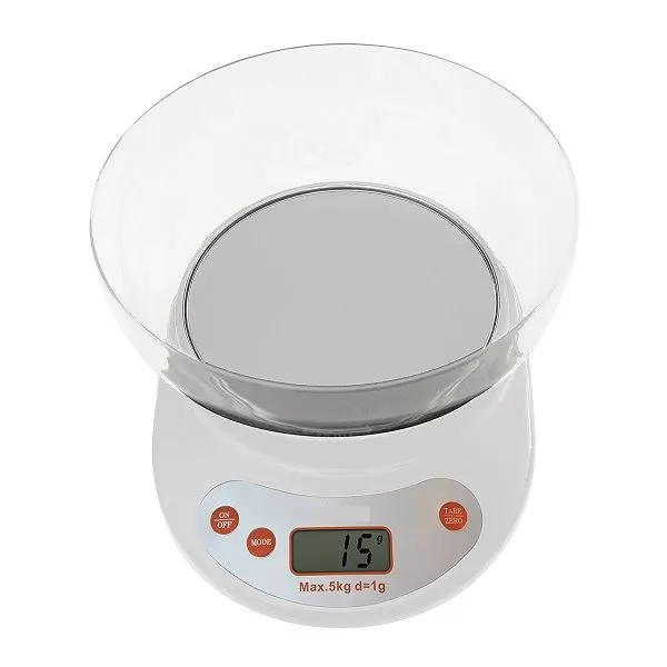 Ambalare si impachetare - Cantar electronic de bucatarie cu bol de plastic  5kg