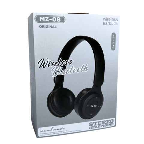 CASTI WIRELESS MZ 08 RADIO BLUETHOOT MP3 CARD MICROFON [1]