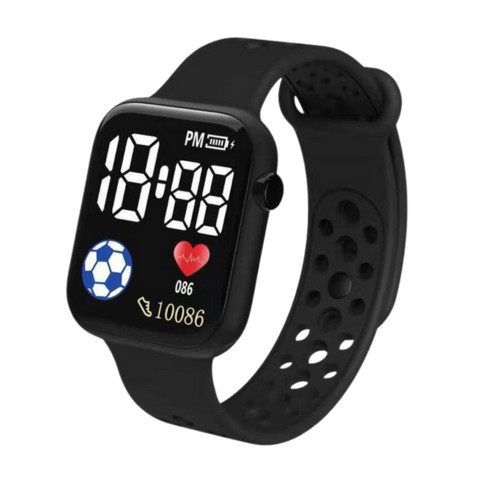 CEAS LED PENTRU COPII PATRAT ALB [1]