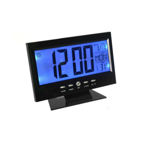 Prize si Prelungitoare - CEAS MASA LCD DS  BATAIE DIN PALME ALARMA TEMPERATURA CALENDAR