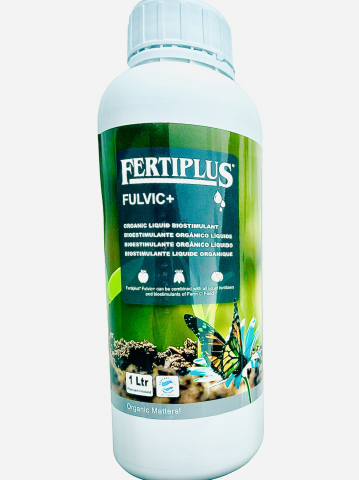 Fertilizanti Biostimulatori BIO - Fertiplus Fulvic+, Ingrasamant organic, Biostimulator,Favorizeaza cresterea radacinilor,absorbtia de nutrienti si toleranta la stres abiotic 1L