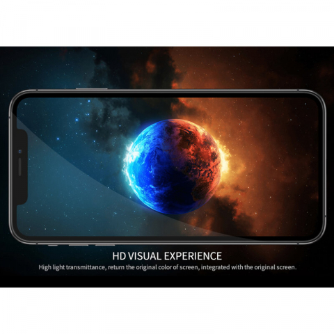 Folie sticla iPhone X, iPhone 10 pentru protectie ecran cu intimitata vizuala [1]