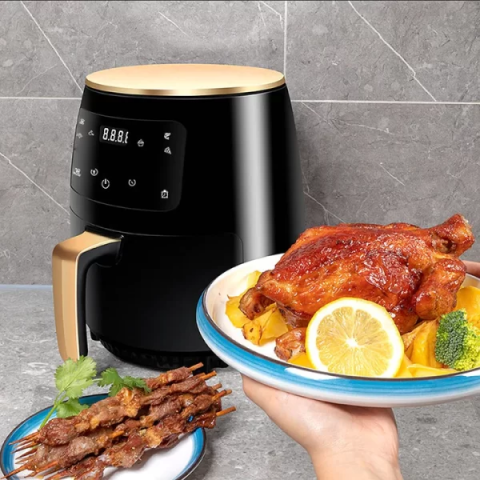 Friteuza Fara Ulei Air Fryer , Displat Digital, Functie de Coacere 6 Litri [1]
