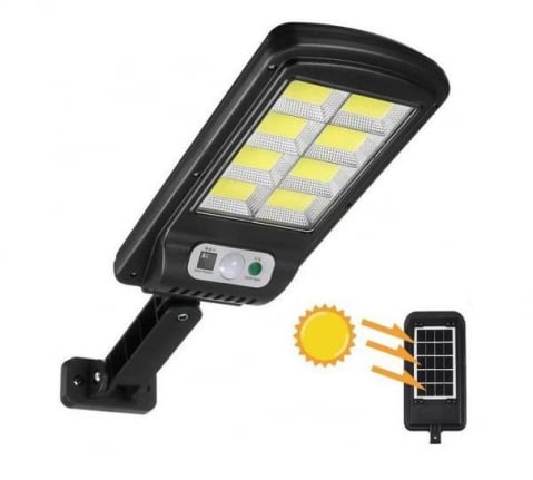 CASA & GRADINA - Lampa Solara Set de 5 COB, 160 LED-uri, 150W, cu Telecomanda