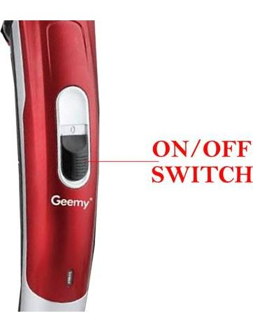 Masina de Tuns Geemy 6075 , cu Lame din Otel Inoxidabil si Acumulator 3 Gratare [2]