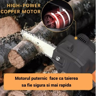 Mini Fierastrau ALG  cu 2 Acumulatori,2 Lame,Trusa Plastic Depozitare [5]