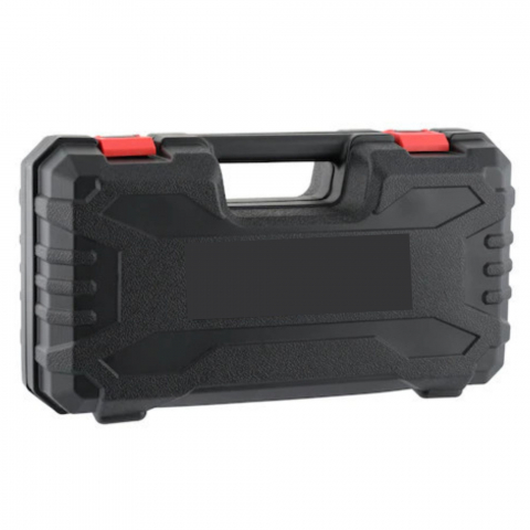 Mini Fierastrau cu Lant Electric Lama 10CM, Portabil/ Drujba, 1500mAh, Acumulator,Incarcator,Trusa Transport,Chei fixare, Galben/Negru [2]