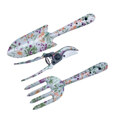 Consumabile si accesori - Mini unelte gradina Evotools, design floral, 3 buc/set