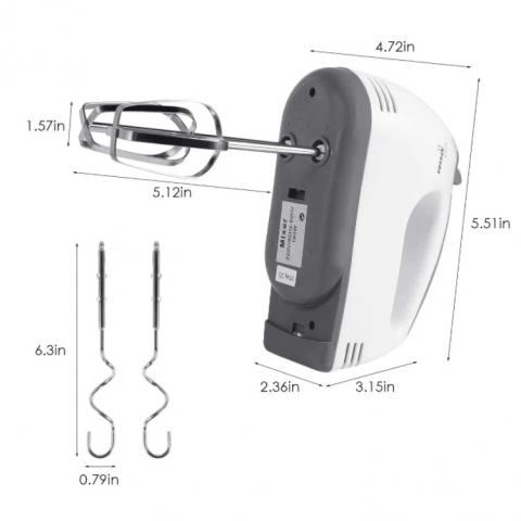 MIXER DE MANA JRH 7 VITEZE + TURBO [2]