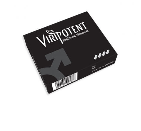 Pastile pentru potenta VIRIPOTENT (4 capsule) [2]