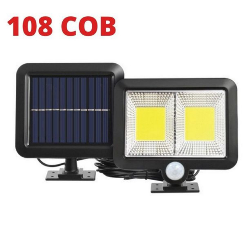 PROMOTII - PROIECTOR SOLAR  Cu Acumulator De Exterior si Senzor de Miscare +Telecomanda