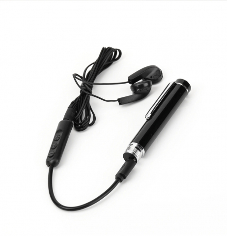 Reportofon Spion ALG™, Integrat in Pix,Dispozitiv Spionaj Ascuns cu Activare Vocala, Pana la 400 Ore Stocare, Real cu pasta de Scris,pentru inregistrari audio sau copiat,Negru [5]