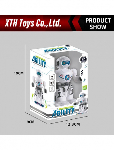 Robot Interactiv cu lumini si sunete, se deplaseaza si se roteste [2]
