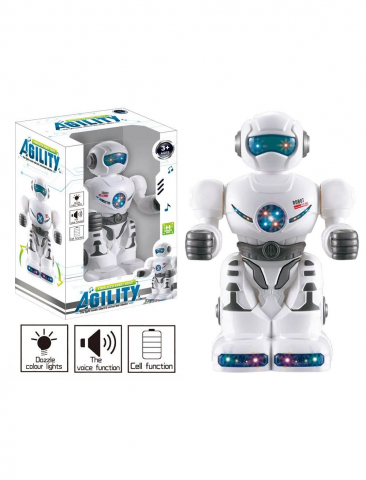UNIVERSUL COPIILOR - Robot Interactiv cu lumini si sunete, se deplaseaza si se roteste