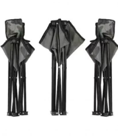 Set 1 Masa cu 2 Scaune, ALG™ , Pentru Camping Pliabile Model Army Geanta Inclusa [4]