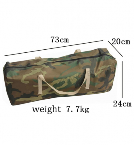 Set 1 Masa cu 2 Scaune, ALG™ , Pentru Camping Pliabile Model Army Geanta Inclusa [8]