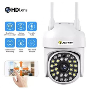 Set 2 Smart Camera Wifi de Exterior si 2 Carduri 32gb, Senzor de Miscare, Night Vision, Vizualizare Live pe Telefon [1]