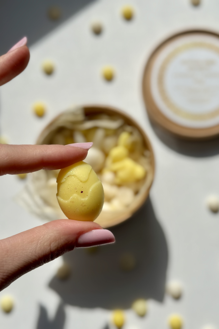 Easter Wax Melts Egyptian Amber – iepurași & ouă parfumate, ceară de soia, 85g [2]