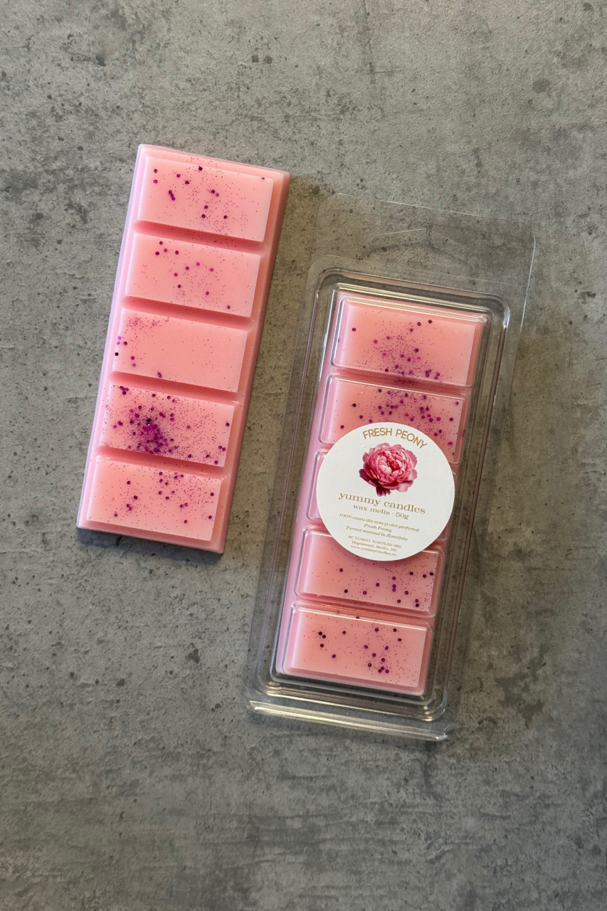 Fresh Peony Wax Melts – parfum floral delicat, ceară de soia [2]