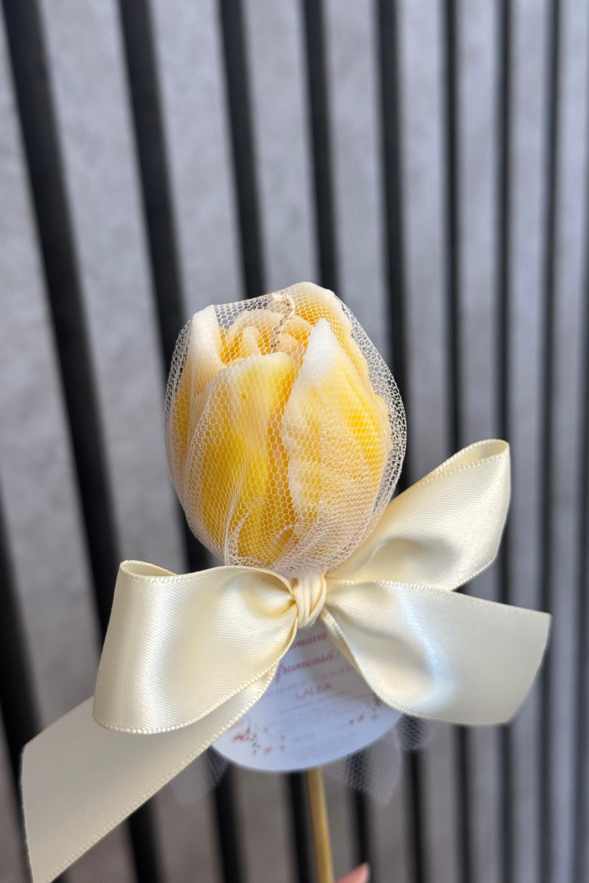 Lumânare Lalea galbena – Mărțișor Parfumat [3]