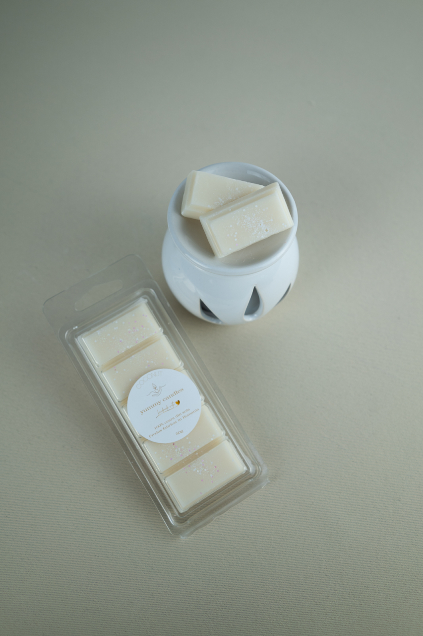 Set difuzor aromaterapie si Wax melts - Coconut [2]