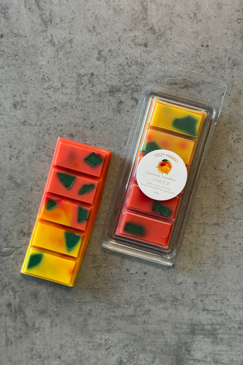 Wax Melts Fizzy Mango – parfum fructat fresh, ceară de soia [2]