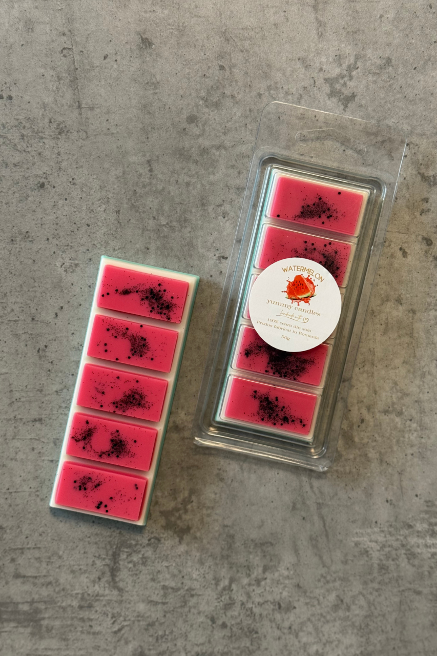 Wax Melts Watermelon – parfum pepene roșu, ceară de soia [2]